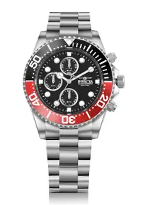 Invicta Pro Diver Men Dial & Stainless Steel Bracelet Style Straps Analogue Watch 1770