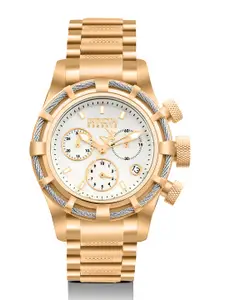 Invicta Men Dial & Stainless Steel Bracelet Style Straps Analogue Watch 90010