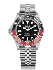 Invicta Men Dial & Stainless Steel Bracelet Style Straps Analogue Automatic Watch 43983