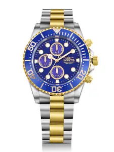 Invicta pro diver Men Dial & Stainless Steel Bracelet Style Straps Analogue Watch