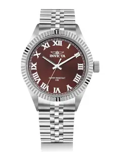 Invicta Men Dial & Stainless Steel Bracelet Style Straps Analogue Watch 47400