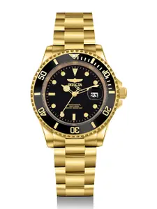 Invicta Pro Diver Men Dial & Bracelet Style Straps Reset Time Analogue Watch 37160