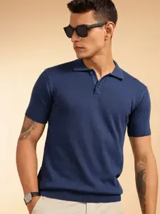 French Connection Men Polo Collar Pure Cotton T-shirt