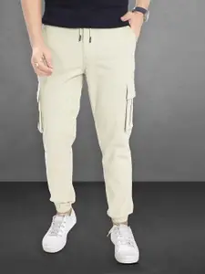 DIVISIVE Men Carrot Regular Fit Cargos Trousers