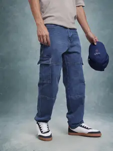 The Roadster Lifestyle Co. Men Relaxed Fit Mid-Rise Light Fade Stretchable Jeans