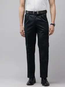 Van Heusen Men Pleated Formal Trousers