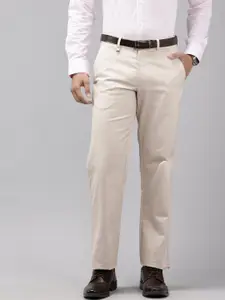Van Heusen Men Custom Fit Formal Trousers
