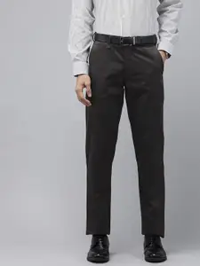 Van Heusen Men Custom Fit Formal Trousers
