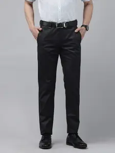 Van Heusen Men Slim Fit Formal Trousers