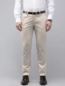 Van Heusen Men Slim Fit Formal Trousers