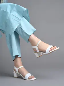 Shoetopia Women Block Heel Sandals