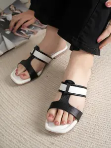 DressBerry Women Open Toe Flats