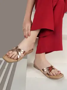 DressBerry Women Party Open Toe Flats