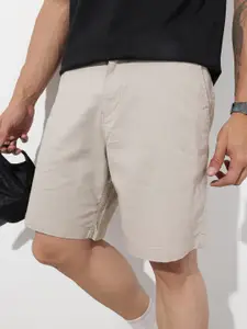 The Roadster Lifestyle Co. Men Solid Regular Fit Shorts