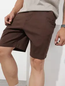 The Roadster Lifestyle Co. Men Solid Regular Fit Shorts