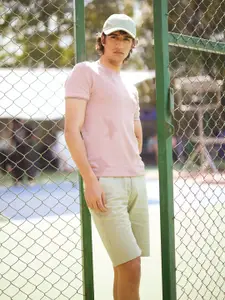 Crimsoune Club Men Slim Fit Mid Rise Chino Shorts