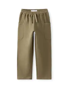 Alan Jones Boys Mid-Rise Track Pants