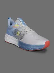 CULT Men Fortis Grey & Blue Running Shoes