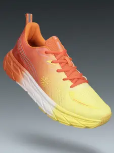 CULT Men Raptor Lemon Yellow Orange Running Shoes