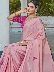 Satrani Ethnic Motifs Gotta Patti Saree