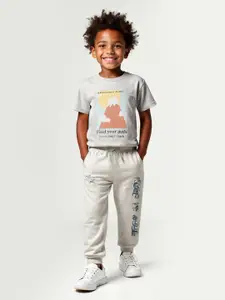 max Boys Printed Joggers