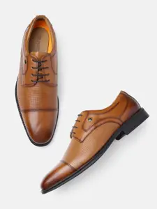 Van Heusen Men Leather Formal Oxfords