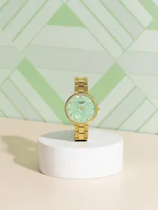 Sonata Women Stainless Steel Bracelet Style Straps Analogue Watch SP80124YM01