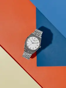 Sonata Men Dial & Stainless Steel Bracelet Style Straps Analogue Watch SP70073SM01