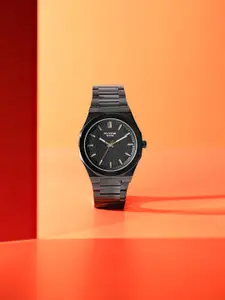 Sonata Men Stainless Steel Bracelet Style Straps Analogue Watch SP70071NM01