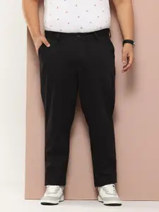 Thomas Scott Men Plus Size Straight Fit Easy Wash Chinos Trousers