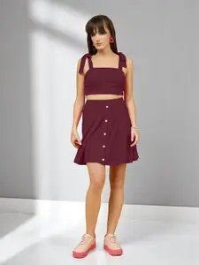 The Roadster Lifestyle Co A-line Mini Skirt