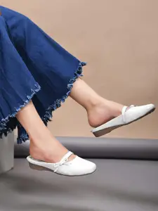 JM Looks Womens Platform Mules Sandals Stylish Comfortable for Casual & Party Wear