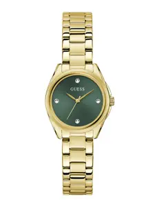 GUESS Women Analogue Stainless Steel Watch - U1423L5M