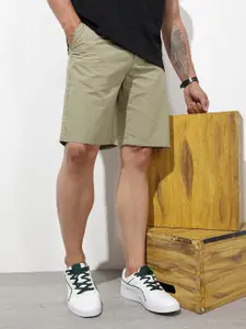 The Roadster Lifestyle Co. Men Pure Cotton Shorts