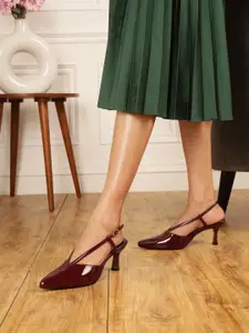 Chemistry Women Stiletto Pointed Toe Strappy Heels