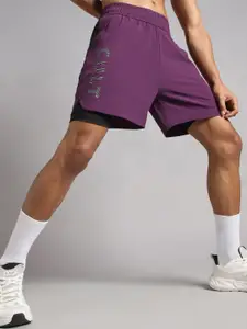 CULT Men Wine CULT 360 Peformance Training Shorts