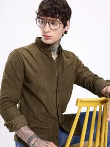 Kook N Keech Corduroy Standard Casual Shirt