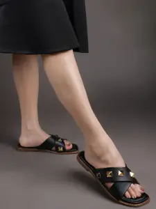 Lavie Women Synthetic Open Toe Flats