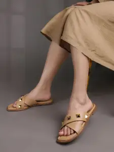 Lavie Women Synthetic Open Toe Flats