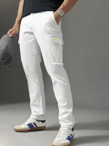 FCUK Men Straight Fit Cargos Trousers