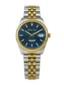 Mathey-Tissot Swiss Made Women Mathy Day-Date Quartz Blue Dial Analog Watch D510BBU