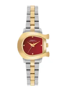 French Connection Women Stainless Steel Bracelet Style Straps Analogue Watch FCH19TM