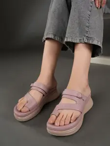 The Roadster Lifestyle Co. Women Solid Regular Platform Heel Sandal