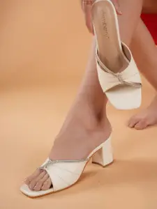 DressBerry Women Open Toe Block Heel Sandals