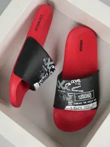 WROGN Men Printed Sliders