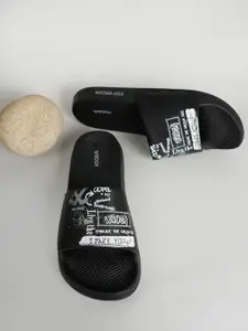 WROGN Men EVA Printed Sliders Flip Flops