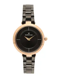 Daniel Klein Women Black Analogue Watch DK11135-5