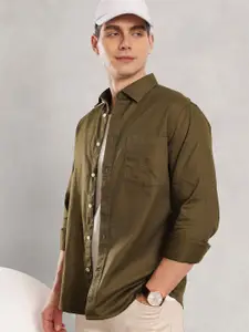 Nautica Men Premium Slim Fit Casual Shirt