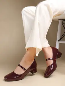 Chemistry Women Block Heels Mary Janes