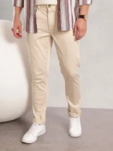 Nautica Men Smart Slim Fit Easy Wash Chinos Trousers